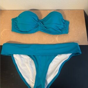 Victoria's Secret Teal Bikini Set